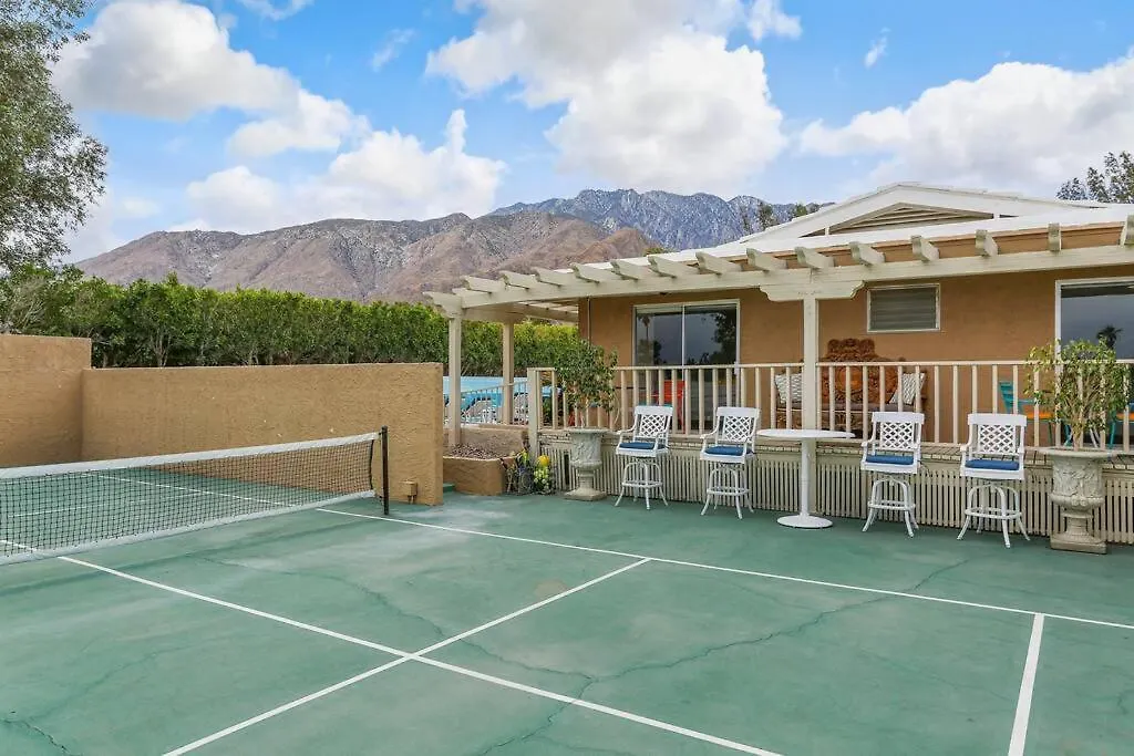 Villa Near Downtown Palm Springs, 7 Bd 7 Bth, 80Ft Pool, Pickleball États-Unis