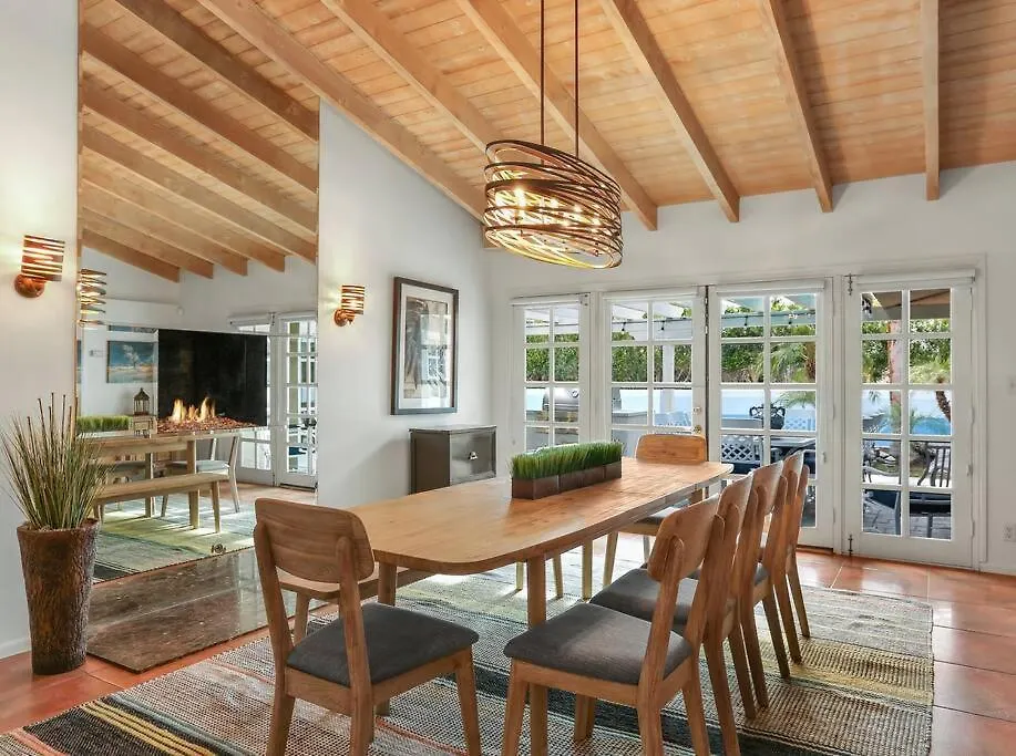 Villa Near Downtown Palm Springs, 7 Bd 7 Bth, 80Ft Pool, Pickleball